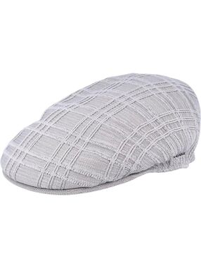 Kangol Flat Cap Grey Knit Size XL